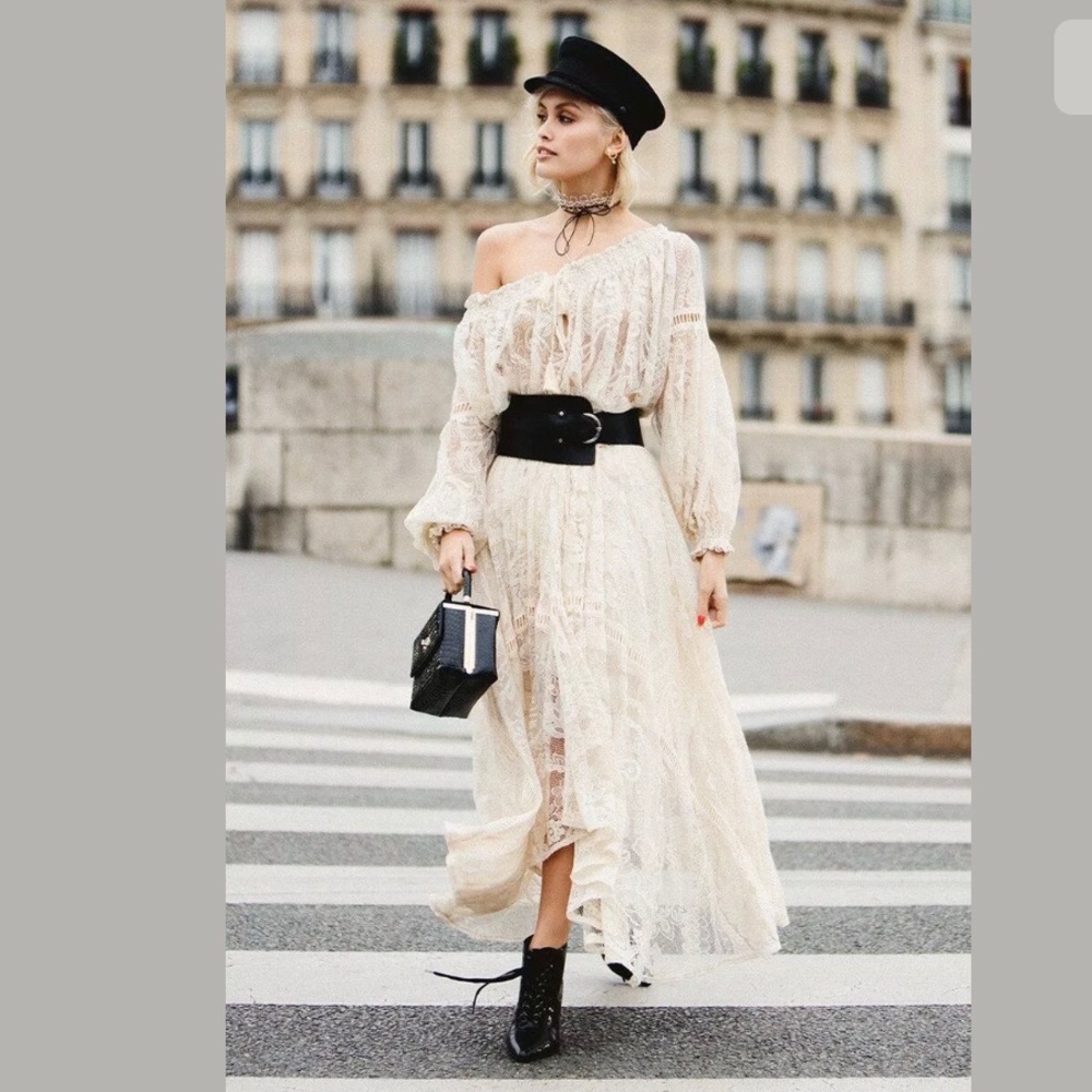 NWOT Spell & the Gypsy Rhiannon Skirt Ivory Medium